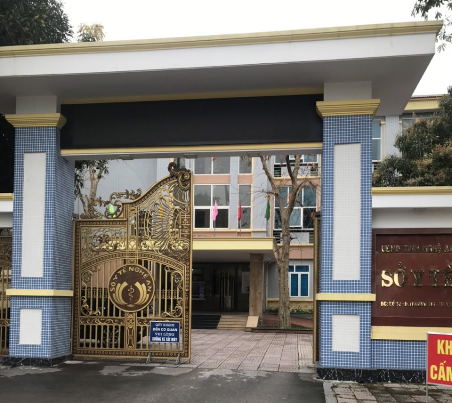 Thi công Thảm phòng thờ Sở Y Tế Nghệ An