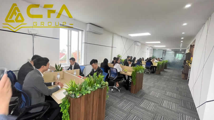 Thi công Thảm trải sàn Sàn bất động sản CFA