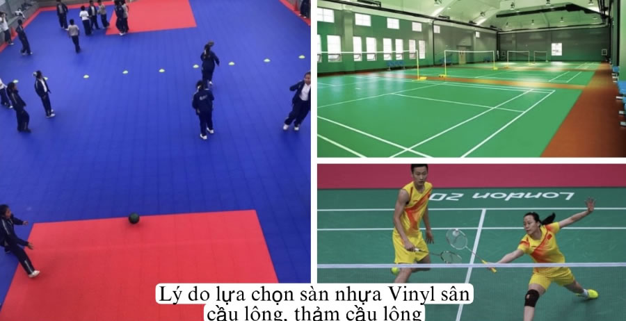 Thảm sàn sân thi đấu thể thao đa năng