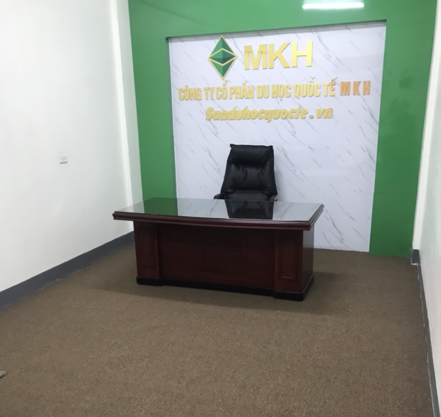 Thảm cuộnvăn phòng công ty du học MKH
