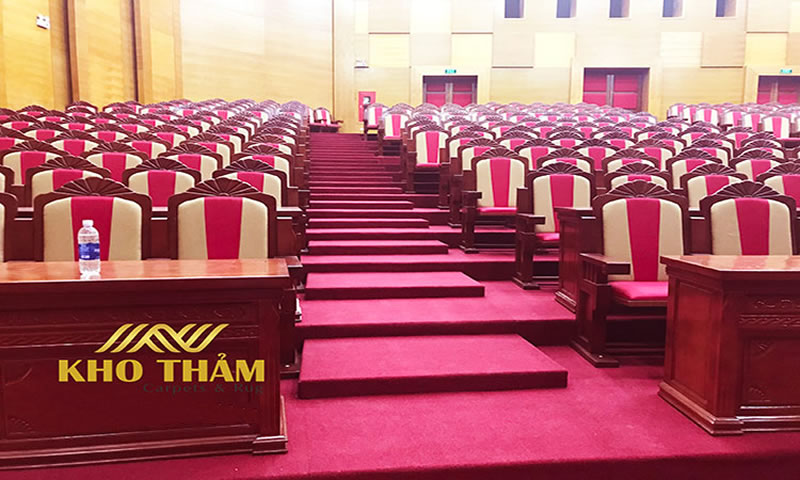Thảm hội trường sân khấu Vinh Nghệ An Hà Tĩnh