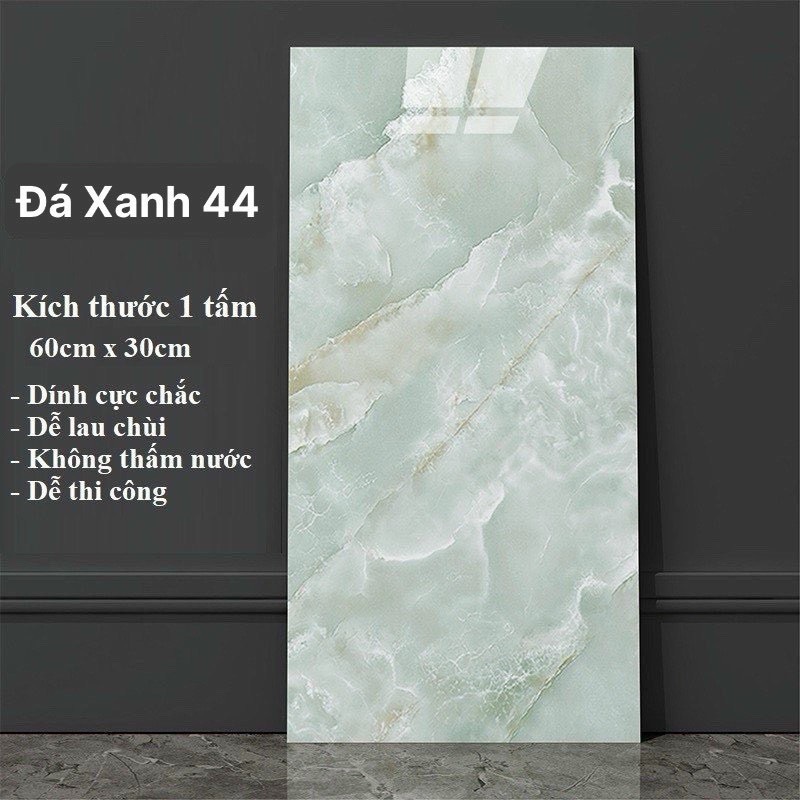 Thi công xốp dán tường PVC vân đá