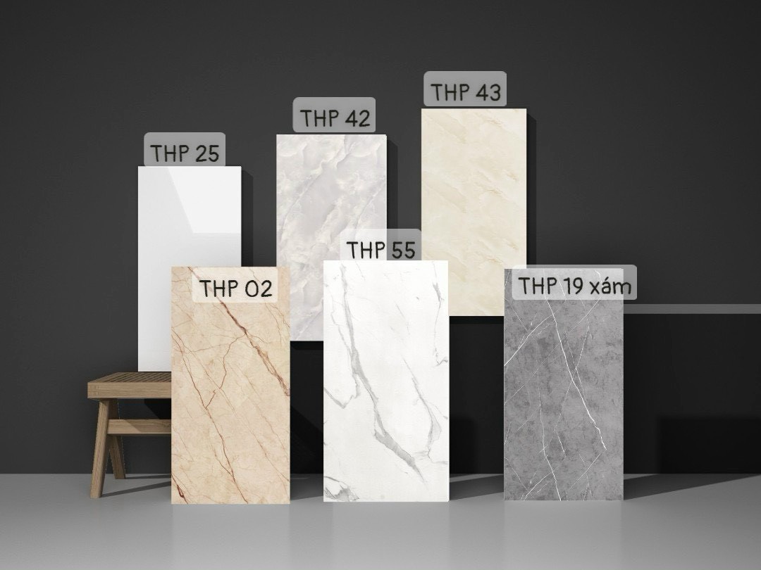 Thi công xốp dán tường PVC vân đá