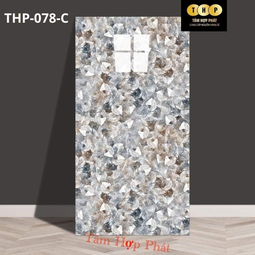 Thi công xốp dán tường PVC vân đá