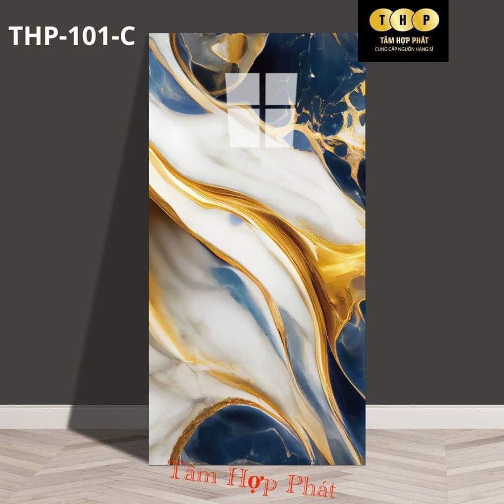Thi công xốp dán tường PVC vân đá