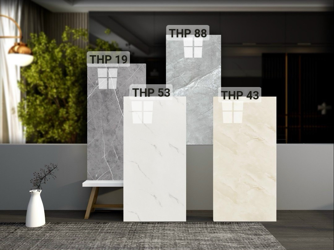 Thi công xốp dán tường PVC vân đá