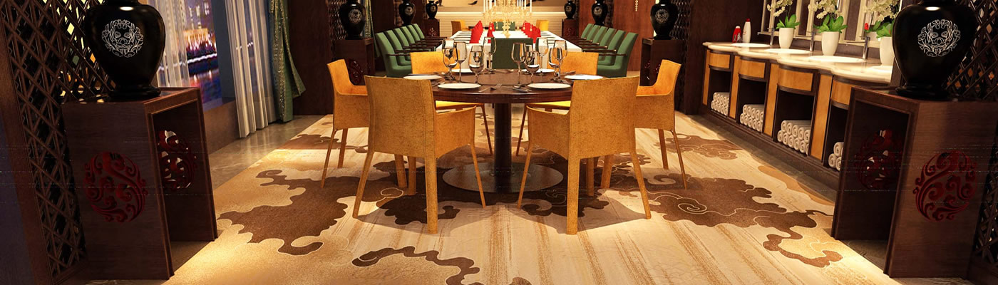 Thảm trải sàn nhà phòng ăn